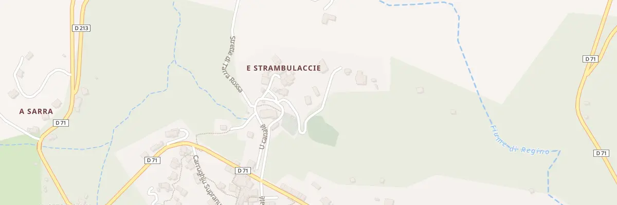 Plan du 125 Rte Strada Di U Campu Santu à Feliceto