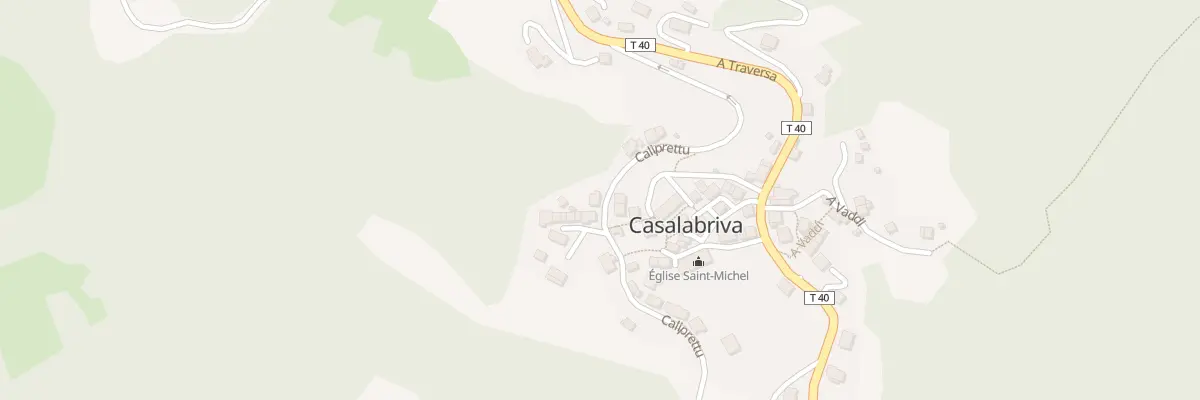 Plan du 5050 Casalabriva à Casalabriva