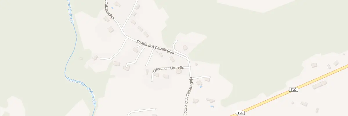 Plan du 5001 Calzatoja à Vero