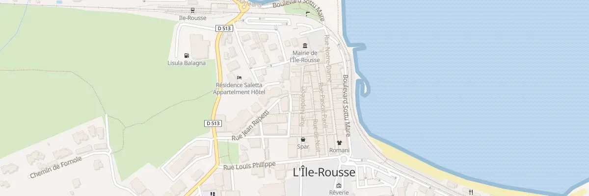 Plan du 15 Rue Napoléon à L’Île-Rousse