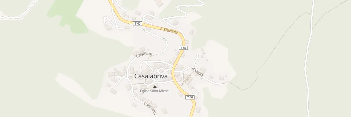 Plan du 5018 Casalabriva à Casalabriva