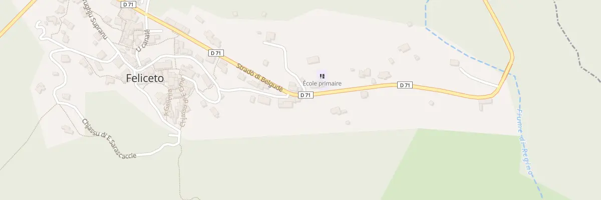Plan du 5021 Vignaccia à Feliceto