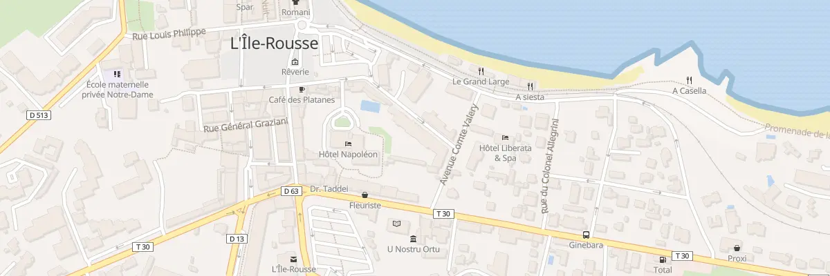 Plan du 4 Av Joseph Calizi à L’Île-Rousse