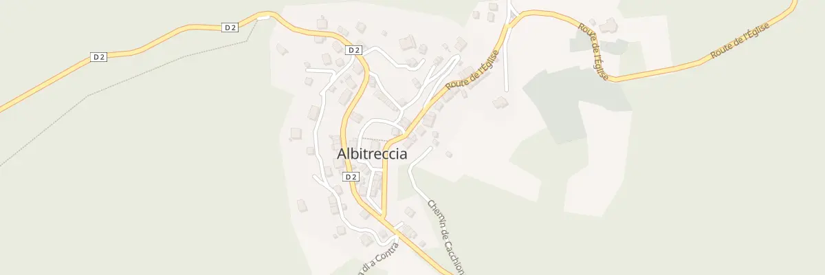 Plan du 5052 Casa Alla Chiesa à Albitreccia