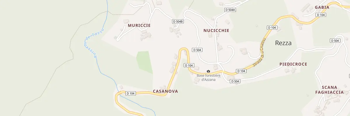 Plan du 5072 Casanova à Rezza