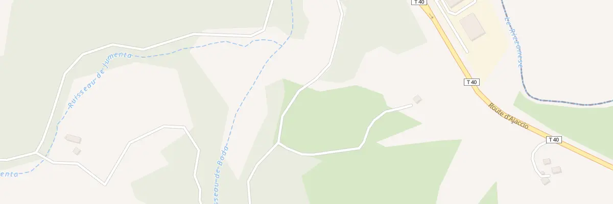 Plan du 1765F Stantari à Sartène