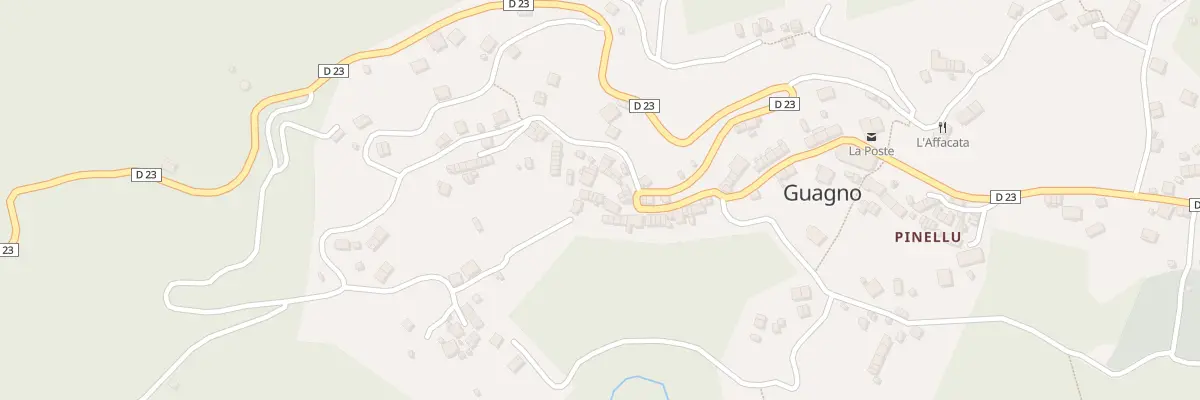 Plan du 5093 Guagno à Guagno