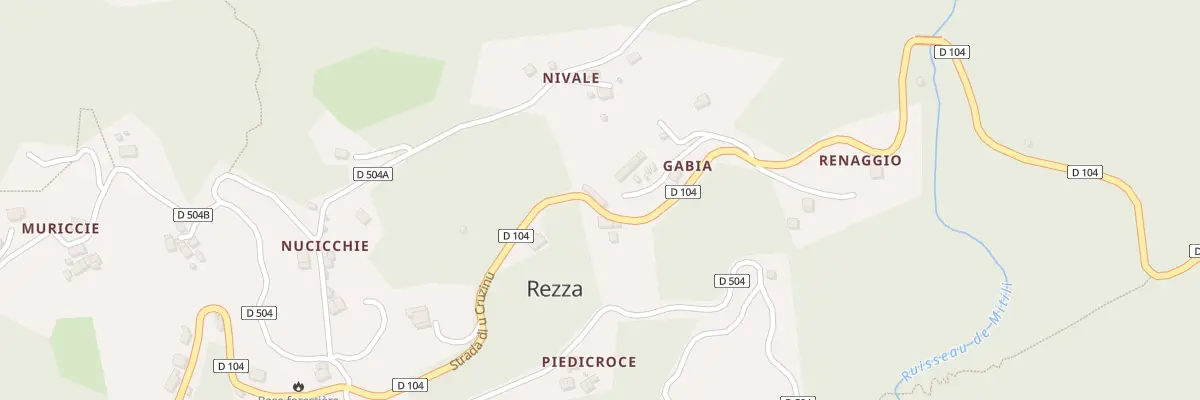 Plan du 5007 Gabia à Rezza
