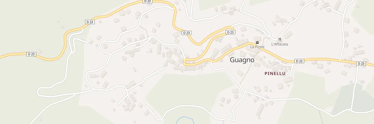 Plan du 5085 Guagno à Guagno