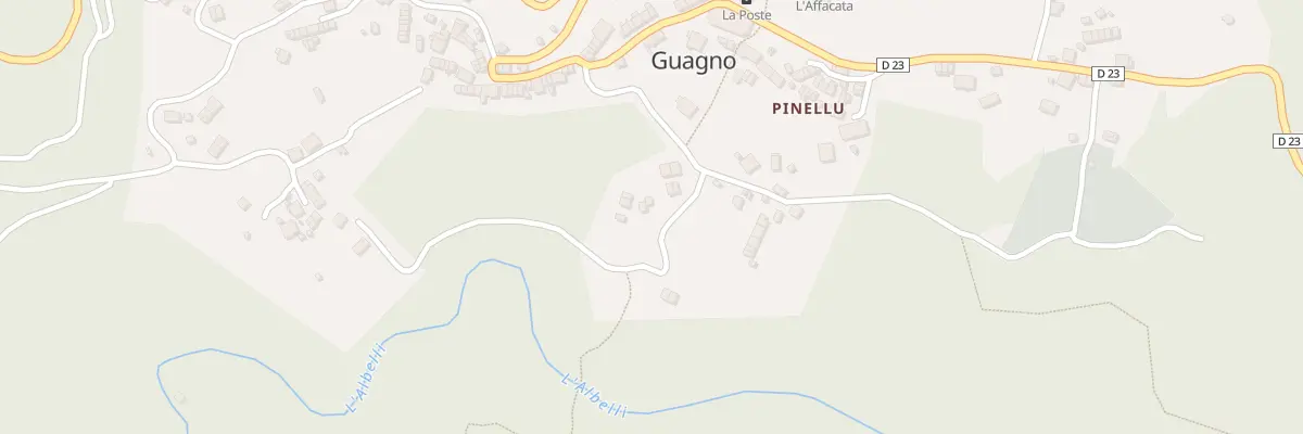 Plan du 5205 Cavalareccia à Guagno