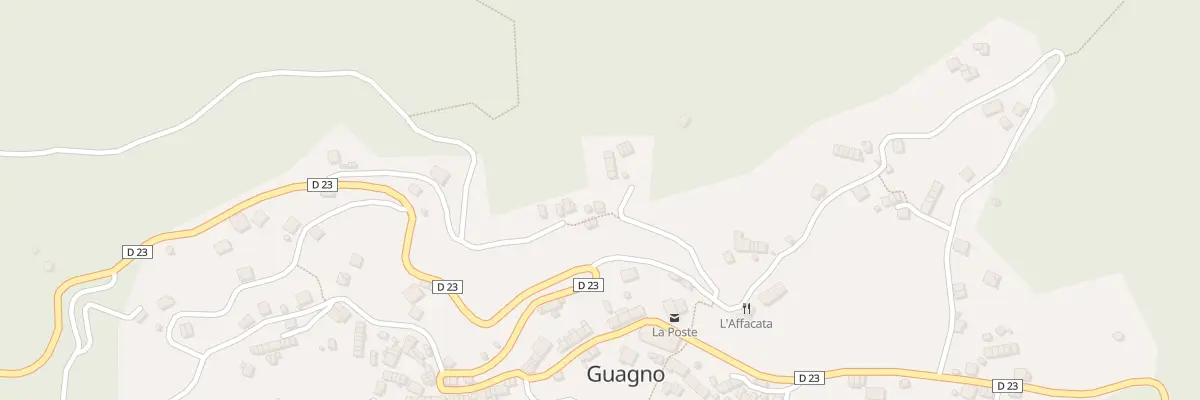 Plan du 5247 Guagno à Guagno