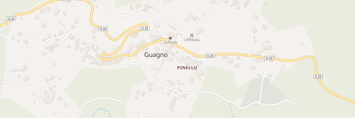Plan du 5186 Casamajo à Guagno