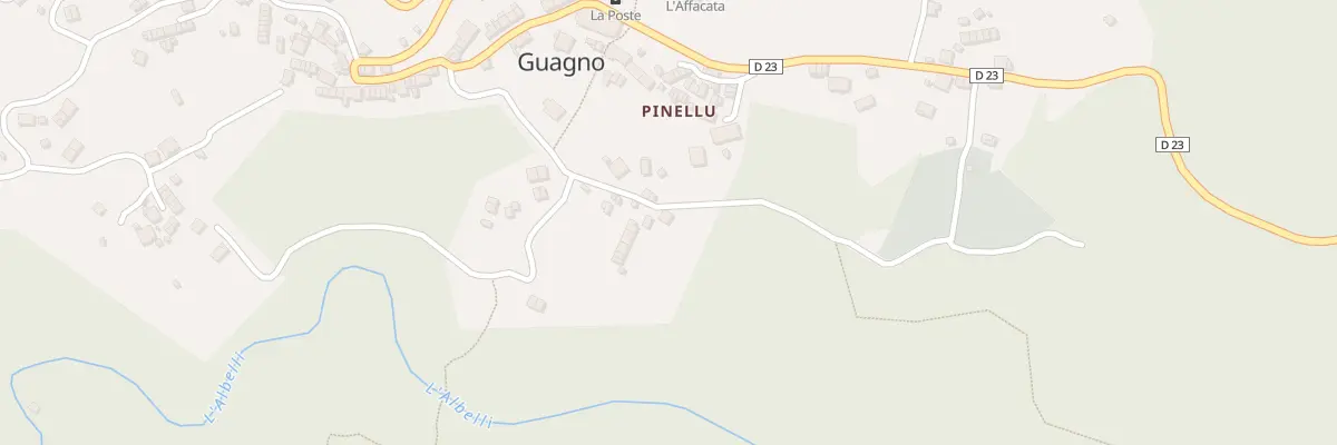 Plan du 5199 Filancina à Guagno