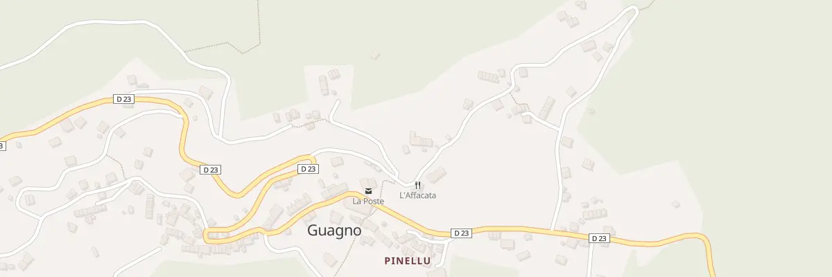 Plan du 5139 Licciola à Guagno