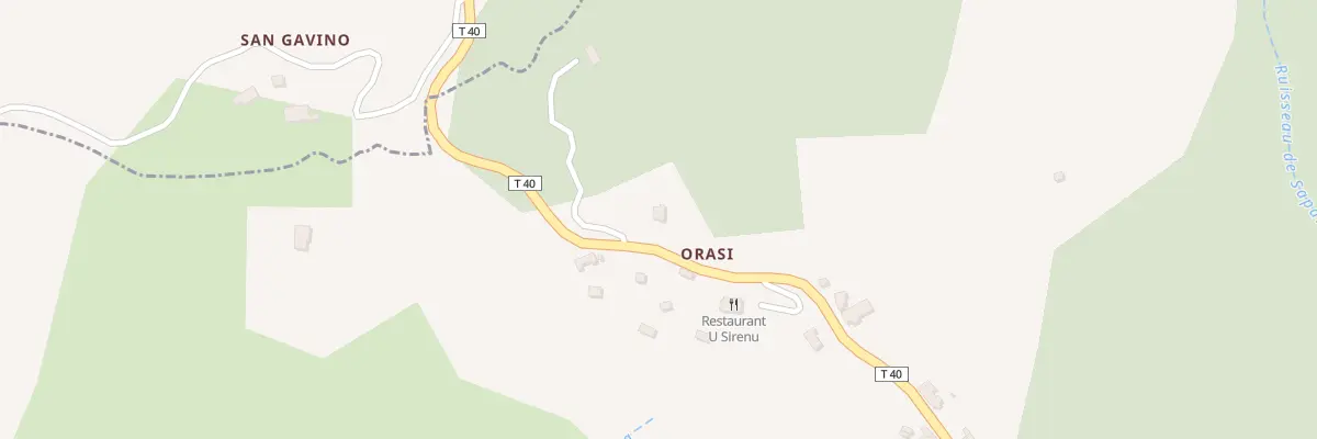 Plan du 5741 Orasi à Sartène