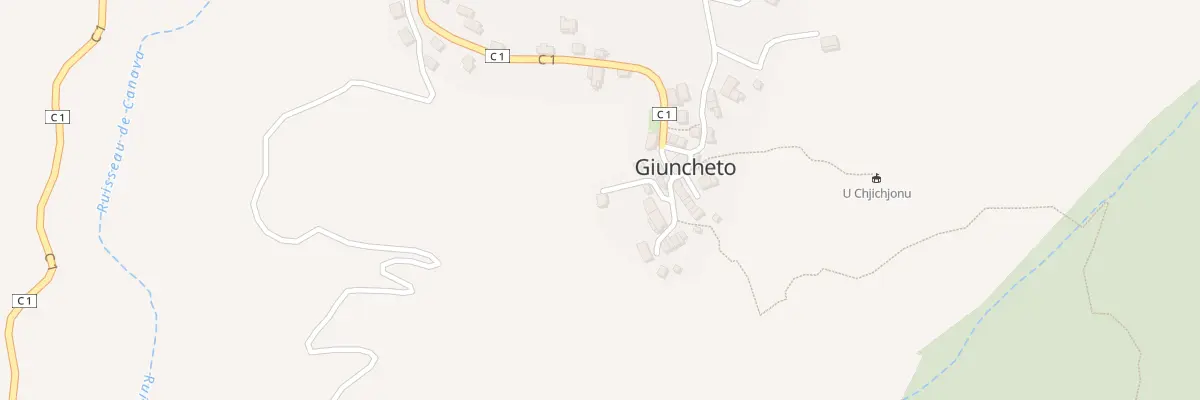 Plan du 5087 Cellara à Giuncheto