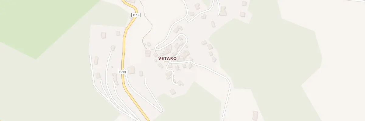 Plan du 5029 Vetaro à Viggianello