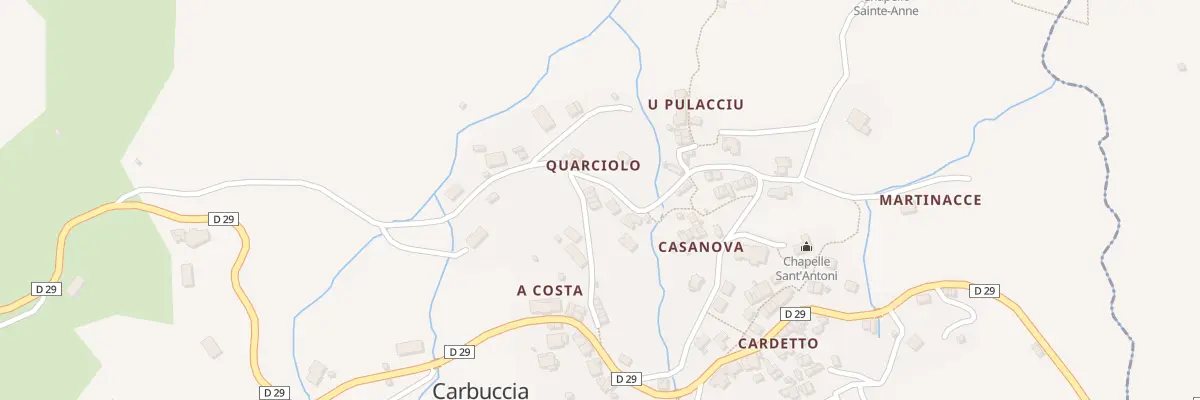 Plan du 5078 Costa à Carbuccia