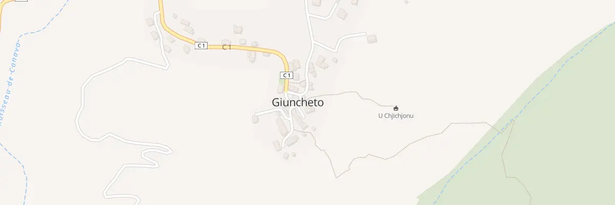 Plan du 5023 Giuncheto à Giuncheto