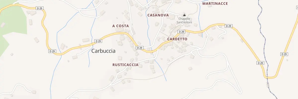 Plan du 5175 Matrale à Carbuccia