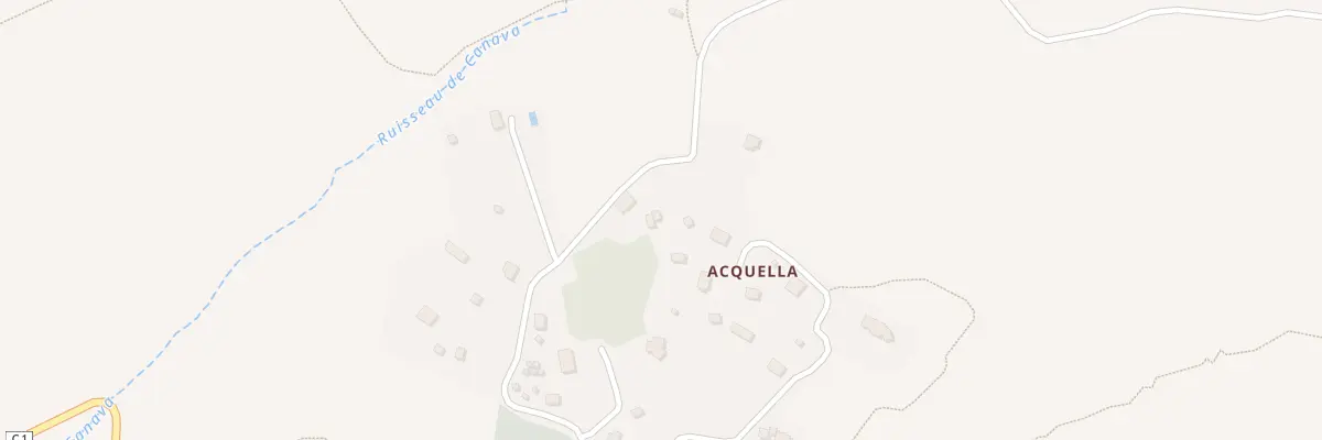 Plan du 5093 Acquella à Giuncheto