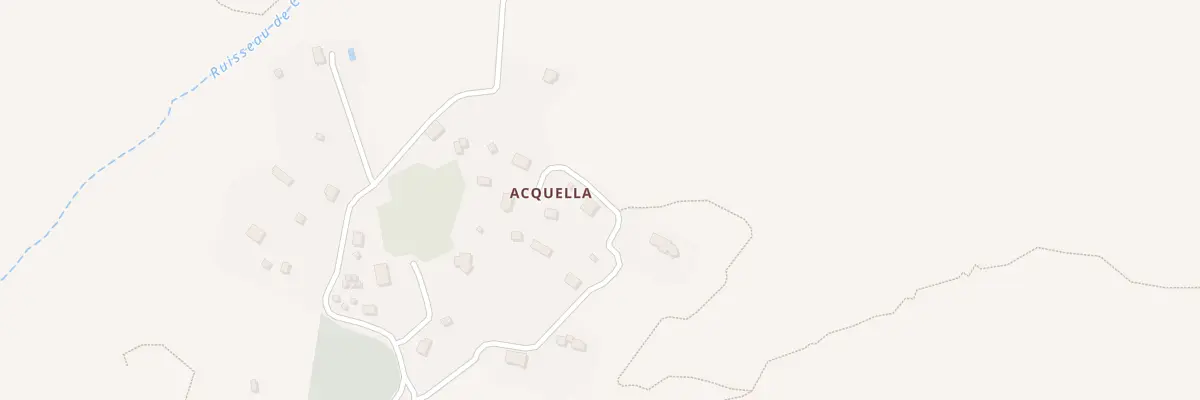 Plan du 5084 Acquella à Giuncheto