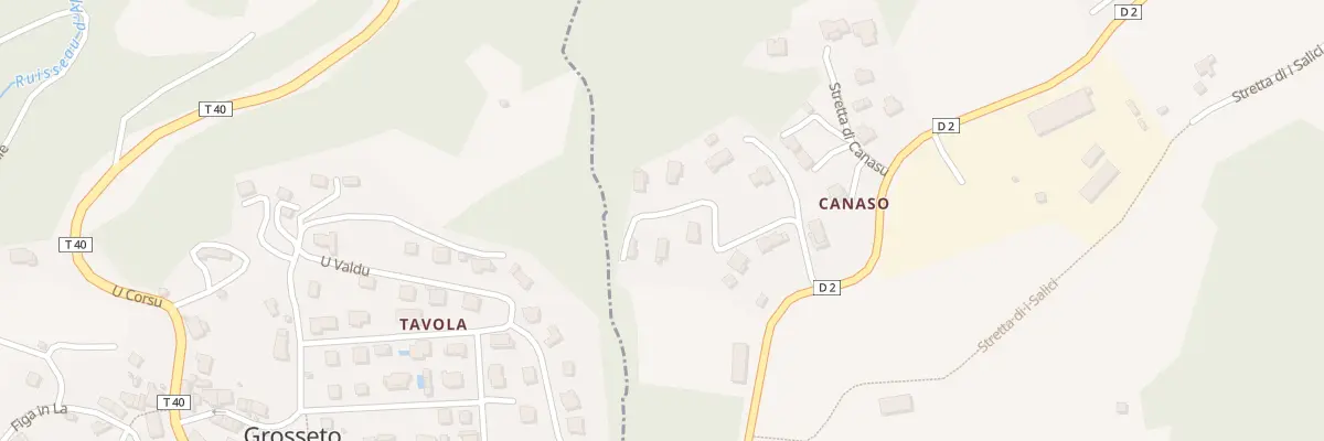 Plan de Canaso à Santa-Maria-Siché
