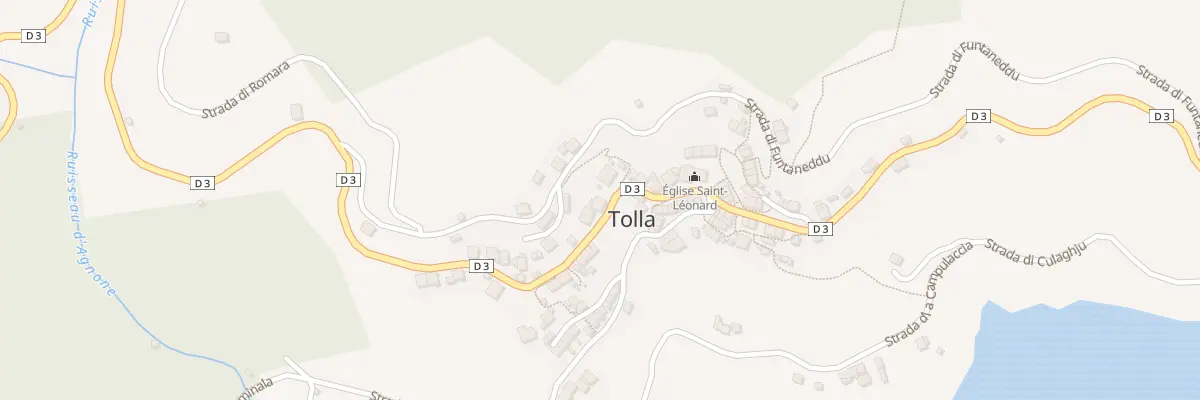 Plan du 5064 Tolla à Tolla