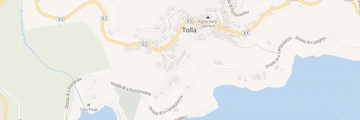 Plan du 5045 Tolla à Tolla