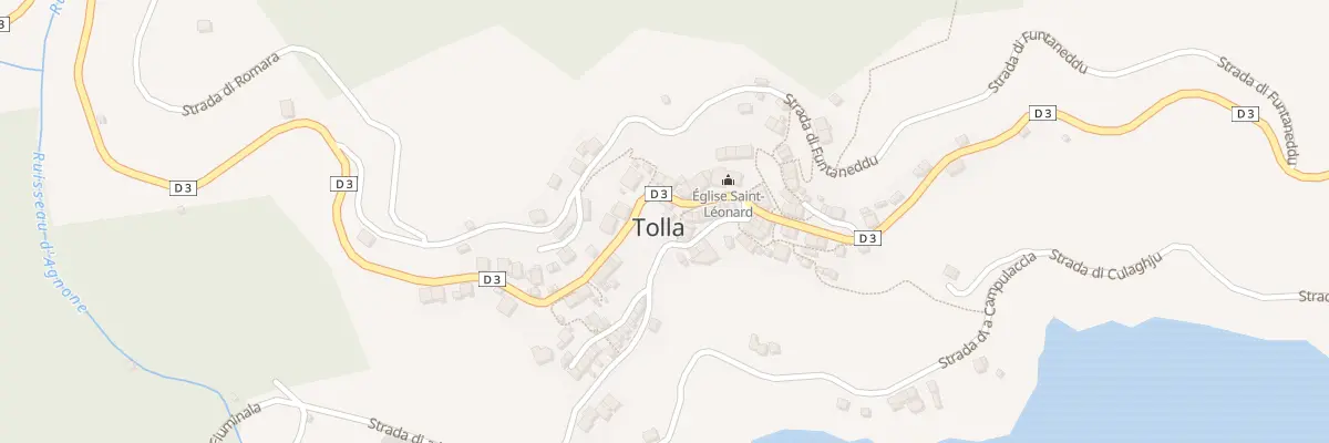 Plan du 5075 Tolla à Tolla