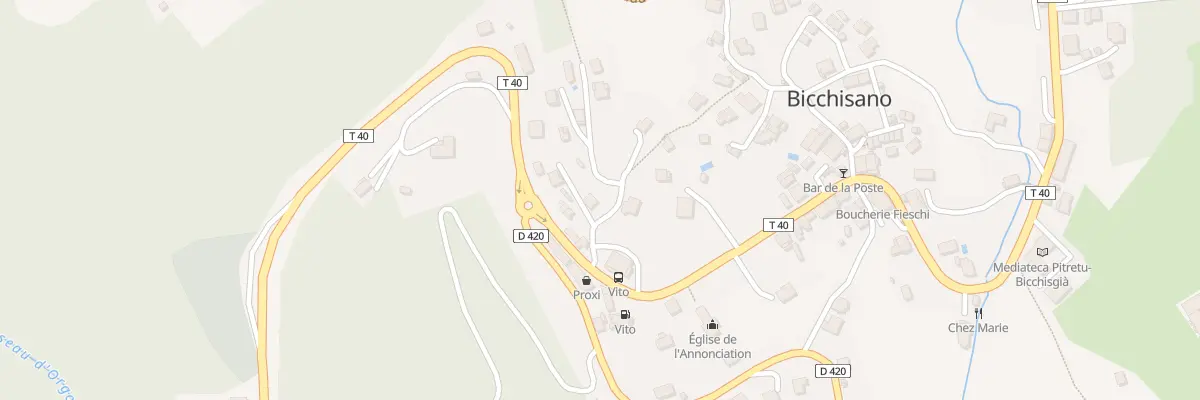 Plan du 5004A Cabana à Petreto-Bicchisano