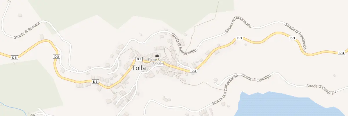Plan du 5011 Tolla à Tolla