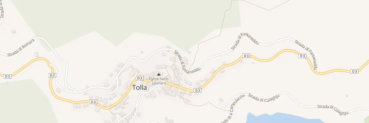 Plan du 5002 Tolla à Tolla