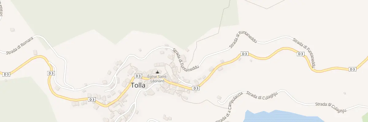Plan du 5001 Tolla à Tolla