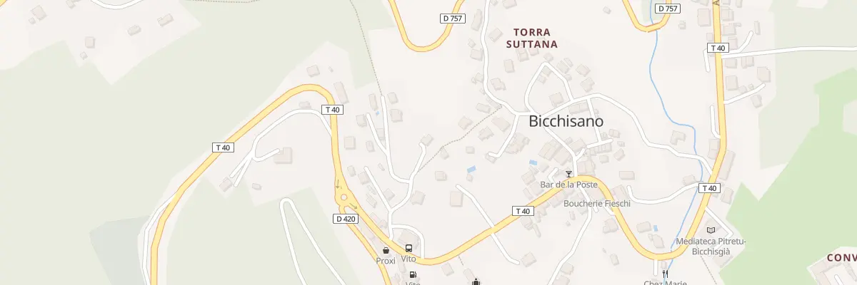 Plan du 5318 Vadina à Petreto-Bicchisano