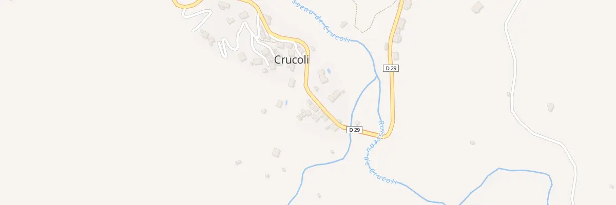 Plan du 5030 Crucoli à Ucciani