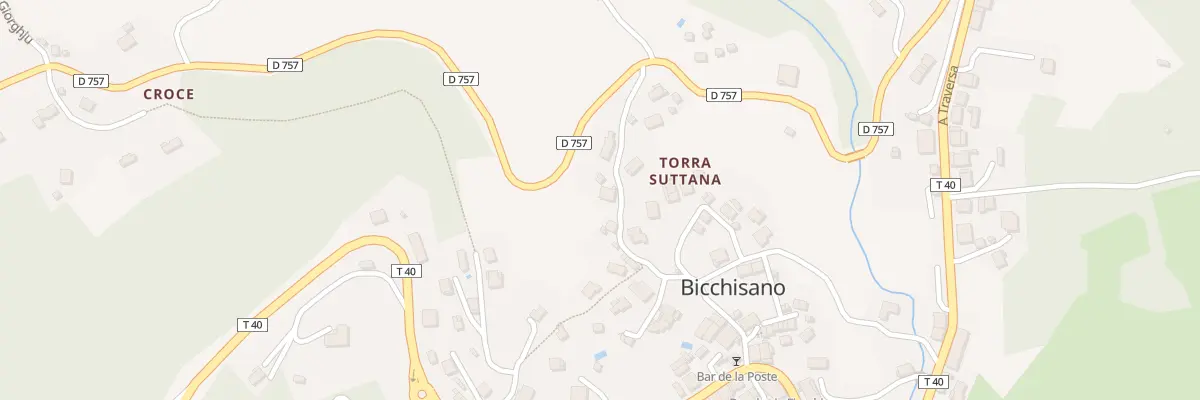 Plan du 5008 Bugni à Petreto-Bicchisano