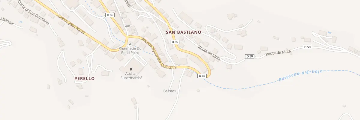 Plan du 5715 San Bastiano à Sartène