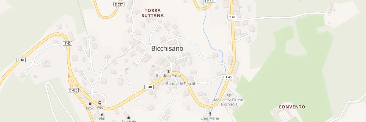 Plan du 5065 Bicchisano à Petreto-Bicchisano