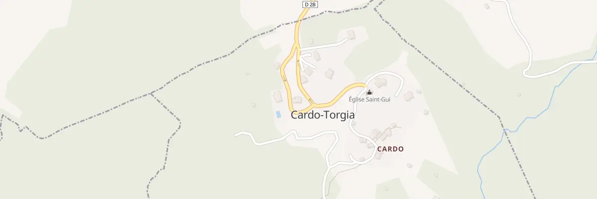 Plan du 5023 Costa à Cardo-Torgia