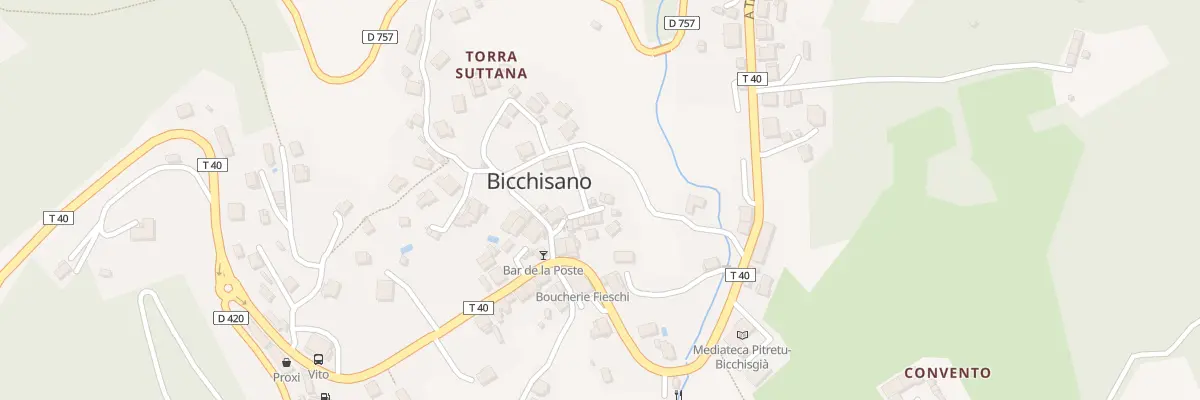 Plan du 5061 Colleta à Petreto-Bicchisano