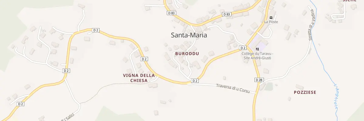 Plan du 5042 Sainte Marie à Santa-Maria-Siché