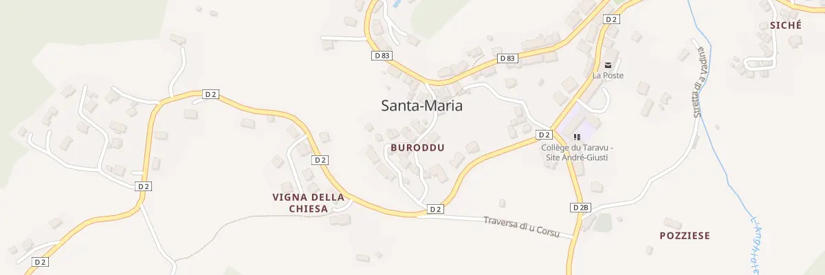 Plan du 5039 Sainte Marie à Santa-Maria-Siché