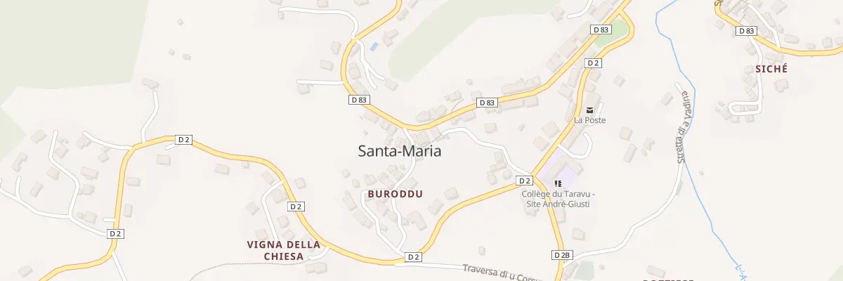 Plan du 5068 Sainte Marie à Santa-Maria-Siché