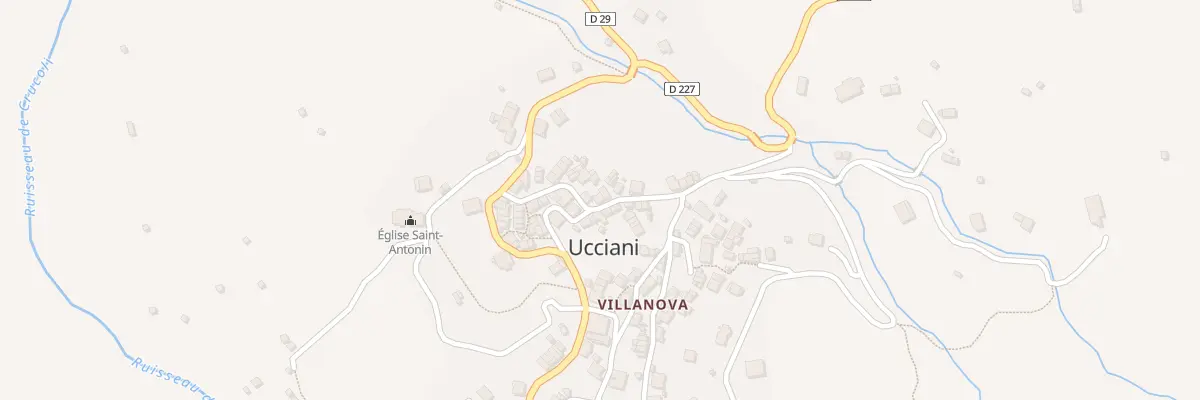 Plan du 5162 Chiasso à Ucciani