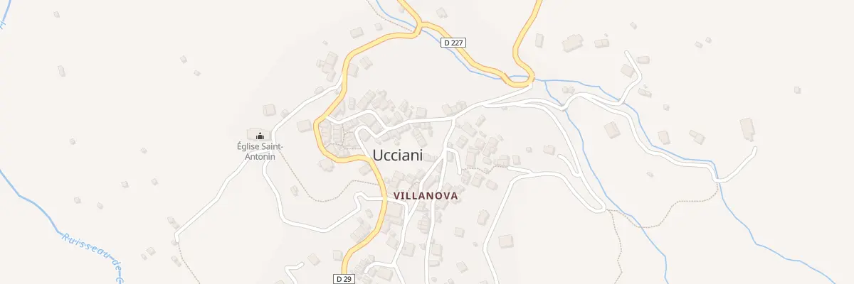 Plan du 5150 Chiasso à Ucciani