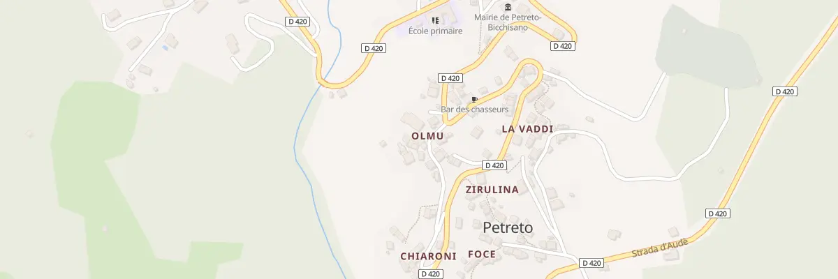 Plan du 5193 Olmo à Petreto-Bicchisano