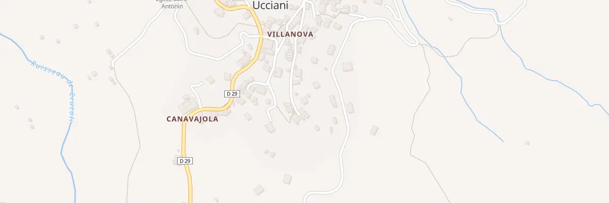 Plan du 5213 Poggiolo Soprano à Ucciani