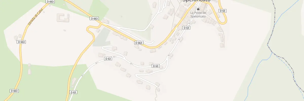 Plan du 5208 Speloncato à Speloncato