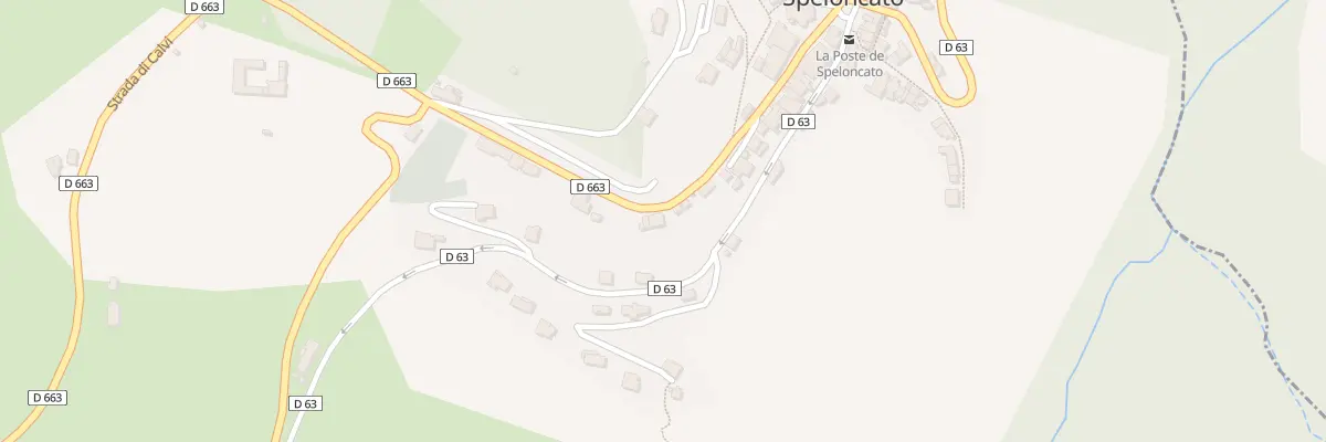 Plan du 29 Rte U Strado Di Calvi à Speloncato